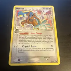 Deoxys 2/17 Pop Series 4 Delta Species Holo Pokemon Card 2006 - LP - Image 2