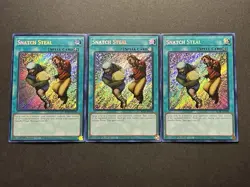 3x Snatch Steal | Secret Rares | BLTR-EN096 | NM | 1st Editions | YuGiOh! - Image 1