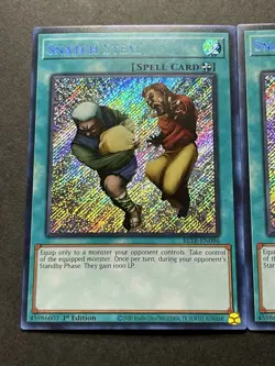 3x Snatch Steal | Secret Rares | BLTR-EN096 | NM | 1st Editions | YuGiOh! - Image 3