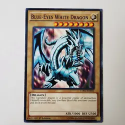 Blue-Eyes White Dragon (Version 1) - LDK2-ENK01 - Common - MP - 1st ed - Yugioh - Image 1