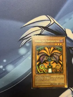YuGiOh 2002 LOB-124 Exodia The Forbidden One Wavy 1st Edition English - Image 4
