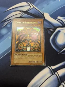 YuGiOh 2002 LOB-124 Exodia The Forbidden One Wavy 1st Edition English - Image 5