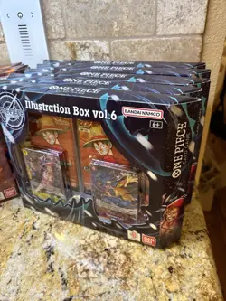 Lot Of 10 total One Piece Illustration Box Vol. 5 and Vol. 6 (x5 units each) 🔥 - Image 3