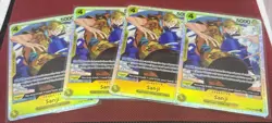 One Piece TCG - Sanji SR Playset (x4) ST29-004 - Starter Deck 29 (Egghead) NM - Image 2