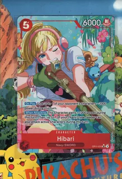 One Piece TCG Hibari (Alternate Art) OP11-010 A Fist of Divine Speed Holo NM/M - Image 1