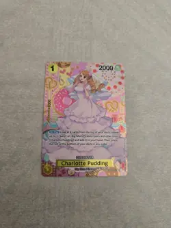 One Piece Charlotte Pudding Special Rare Alt Art Two Legends OP03-112 - Image 1