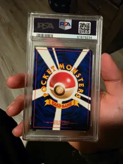 1997 Pokemon Japanese Rocket Dark Alakazam Holo #65 PSA 10 - Image 2