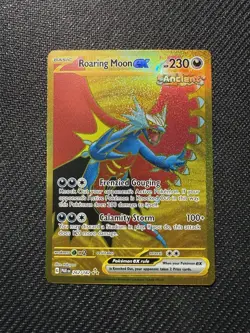 Roaring Moon ex 262/182 Gold Hyper Rare - Scarlet & Violet: Paradox Rift NM/M - Image 1
