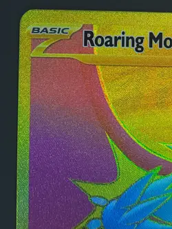 Roaring Moon ex 262/182 Hyper Rare Gold Paradox Rift Pokemon TCG NM - Image 2