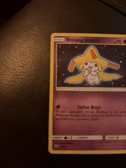 Pokemon TCG Shining Jirachi Holo Rare Card 42/73 Shining Legends Series - Image 3