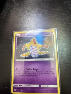 Pokemon TCG Shining Jirachi Holo Rare Card 42/73 Shining Legends Series - Image 1