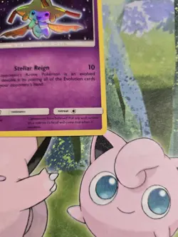 Mint+ Pokemon TCG Shining Jirachi Holo Rare Card 42/73 Shining Legends Series - Image 2