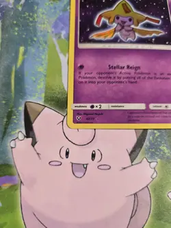 Mint+ Pokemon TCG Shining Jirachi Holo Rare Card 42/73 Shining Legends Series - Image 3