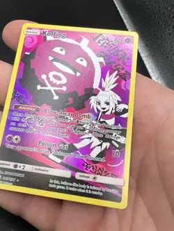 Pokemon TCG Koffing Trainer 243/236, Sm-Cosmic Eclipse, Secret Rare Nm BH3 - Image 2