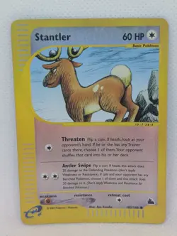 Stantler 102/144 Skyridge Reverse Holo Rare Pokemon TCG Nintendo MP - Image 1