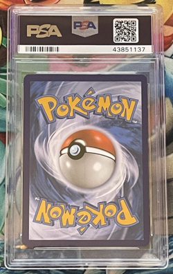Nidoqueen #SM160 Pokemon Staff Team Up Stamp Promo PSA 8 - Image 3
