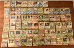 Vintage Pokemon Card Lot - WOTC Era - 68 Cards - Mixed Condition - 1999 - Image 1