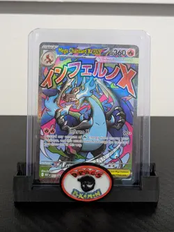 Pokemon Card 2025 MEGA CHARIZARD X EX MEP 023 Black Star Promo Mega Evolutions - Image 1