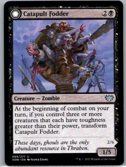 #99 Catapult Fodder Innistrad: Crimson Vow Uncommon - Image 1