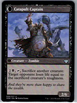 #99 Catapult Fodder Innistrad: Crimson Vow Uncommon - Image 2