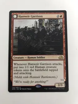 Hanweir Garrison / The Writhing Township MTG Magic Gathering Card NM Mint EMN - Image 1