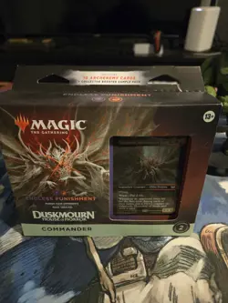 Magic: The Gathering Duskmourn Endless Punishment Commander Deck Precon, Sealed - Image 1