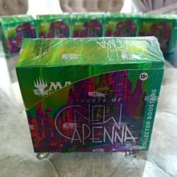 MTG Streets Of New Capenna Collector Booster Box 12 Packs - Factory Sealed - Image 5