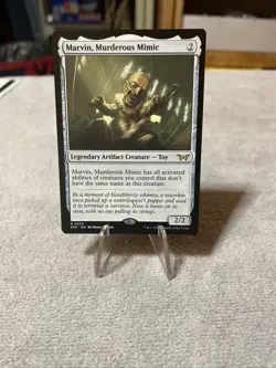 Marvin, Murderous Mimic R Promo Pack: Duskmourn: House of Horror 253 - NM - Image 1