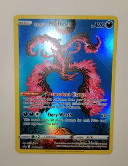 Pokemon Galarian Moltres SWSH284 Sword & Shield Black Star Promo Holo Rare - Image 1