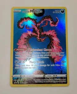 Pokemon Galarian Moltres SWSH284 Sword & Shield Black Star Promo Holo Rare - Image 2