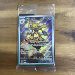 Pokemon TCG Mega Evolutions Alakazam Sealed Promo - Image 1