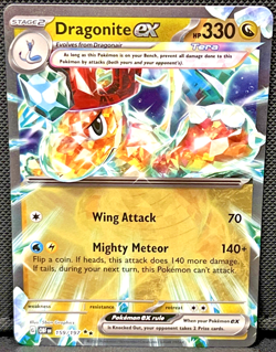 Dragonite EX 159/197 Double Rare Holo -SV03- Obsidian Flames - NM - Pokemon TCG - Image 1