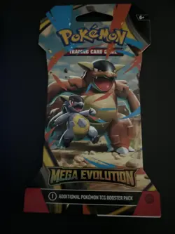 (VERY HEAVY) 33.27g Pokemon TCG Mega Evolution Sleeved Booster Pack (SEALED)✅ - Image 2