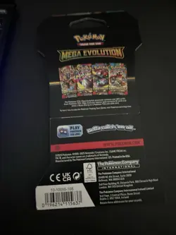 (VERY HEAVY) 33.27g Pokemon TCG Mega Evolution Sleeved Booster Pack (SEALED)✅ - Image 3