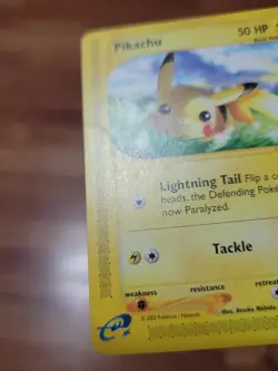 MP! Pikachu 124/165 Expedition Base Set Pokemon - Image 2