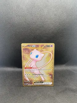 Mew Ex 205/165 151 Ultra Premium Pokemon English Metal Promo 2023 - Image 1