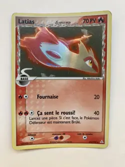 Latias 21/110 Reverse EX Fantomes Holon Carte Pokemon Francaise LP - Image 2