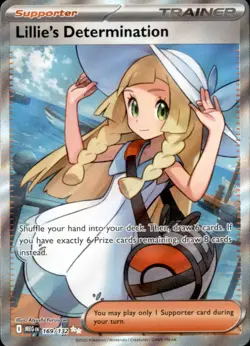 Pokemon Lillie's Determination ME01: Mega Evolution #169/132 - Image 1