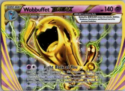Wobbuffet BREAK XY155 Promo XY Black Star Promos Pokemon NM - Image 1