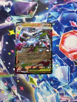2025 | Pokemon Phantasmal Flames | Mega Charizard X EX | 013/094 NM Pack Fresh - Image 1