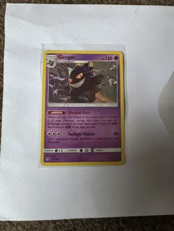 Pokemon Card Gengar Unbroken Bonds Rare 70/214 Near Mint - Image 1