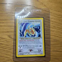 Pokemon TCG Light Dragonite Neo Destiny Holo Card 14/105 Unlimited Rare - Image 3