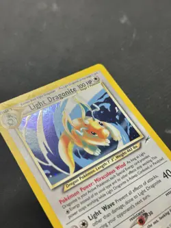 Pokemon TCG Light Dragonite 14/105 Neo Destiny Holo! LP Condition! See Desc. - Image 3