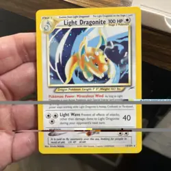 Light Dragonite - 14/105 - Pokemon Neo Destiny Unlimited Holo Rare Card WOTC NM - Image 2