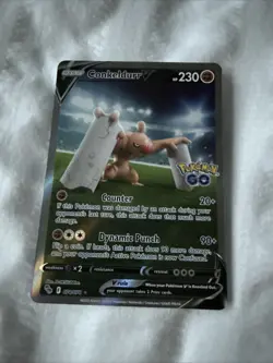 Pokemon TCG Conkeldurr v (Alternate Full Art) Pokemon Go 074/078 Holo Ultra Rare - Image 1