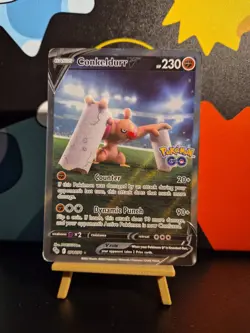 Pokemon TCG Conkeldurr v (Alternate Full Art) Pokemon Go 074/078 Holo Ultra Rare - Image 1