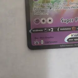 Espeon v Black Star Promo Pokemon SWSH201 NEAR MINT - Image 4