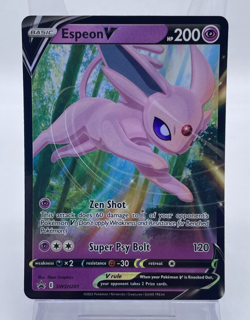 Espeon V - SWSH201 - Sword & Shield Black Star Promo Near Mint Pokemon TCG - Image 1