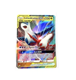 Pokemon TCG Latias & Latios GX 113/181 Tag Team Sun & Moon Team Up Holo (NM) - Image 1