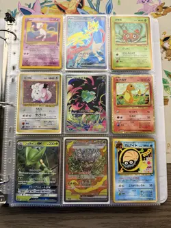 Pokemon Collection Binder Vintage Lot of Cards Holos WOTC E-Reader Promo - Image 1